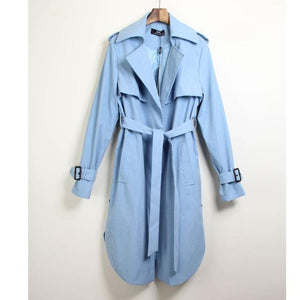 Fashion Coat Female Waistband Punk Cloaks For Women