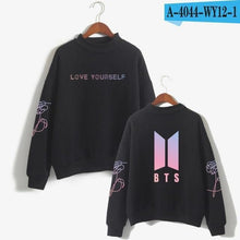 Load image into Gallery viewer, BTS  Love Yourself k pop Women Hoodies Sweatshirts Hoodies outwear Hip-Hop Bangtan boys jimin Clothes KPOP