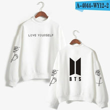 Load image into Gallery viewer, BTS  Love Yourself k pop Women Hoodies Sweatshirts Hoodies outwear Hip-Hop Bangtan boys jimin Clothes KPOP