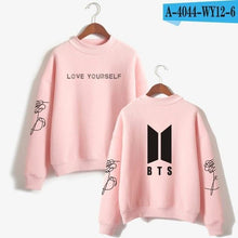 Load image into Gallery viewer, BTS  Love Yourself k pop Women Hoodies Sweatshirts Hoodies outwear Hip-Hop Bangtan boys jimin Clothes KPOP