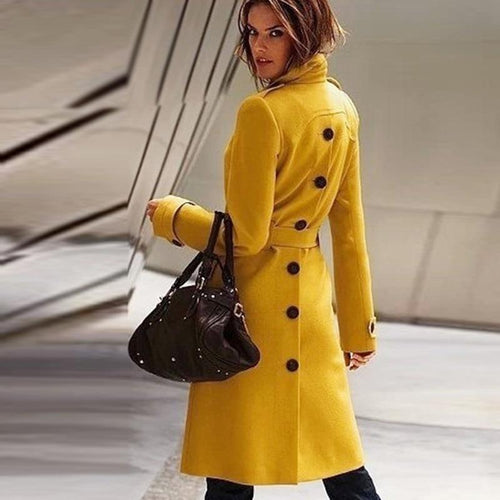 New Fashion Long Trench Coat For Women