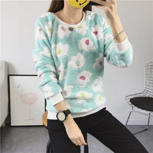 Load image into Gallery viewer, New Women&#39;s Cute Print Hoodie Winter Long Sleeve Casual Sweatshirt Moleton Women&#39;s Oversized Clothing