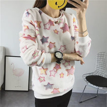 Load image into Gallery viewer, New Women&#39;s Cute Print Hoodie Winter Long Sleeve Casual Sweatshirt Moleton Women&#39;s Oversized Clothing