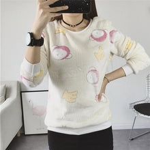 Load image into Gallery viewer, New Women&#39;s Cute Print Hoodie Winter Long Sleeve Casual Sweatshirt Moleton Women&#39;s Oversized Clothing