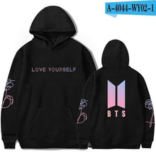 Load image into Gallery viewer, LUCKYFRIDAYF Harajuku BTS Kpop Love Yourself felpe roupas Sweatshirt Bangtan Boys Hoodies Women Clothing oversized hoodie 4xl