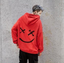 Load image into Gallery viewer, Dropshipping Suppliers Usa Men Hoodies Sweatshirts Smile Print Headwear Hoodie Hip Hop Streetwear Clothing Us size S-XL