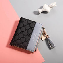 Load image into Gallery viewer, Leather Small Wallet Women Luxury Brand Famous Mini Women Wallets