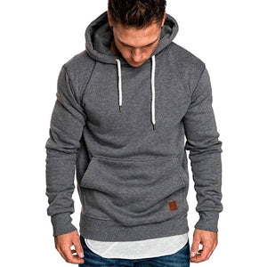 sweatshirt men NEW hoodies brand male long sleeve solid hoodie men black red big size poleron hombre #0301 25