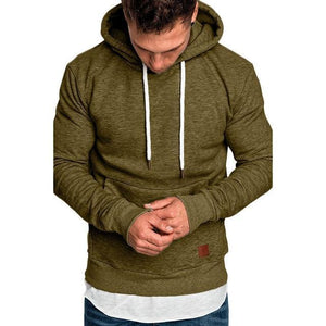 sweatshirt men NEW hoodies brand male long sleeve solid hoodie men black red big size poleron hombre #0301 25