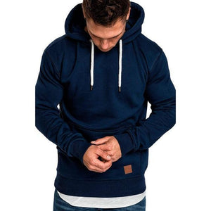 sweatshirt men NEW hoodies brand male long sleeve solid hoodie men black red big size poleron hombre #0301 25