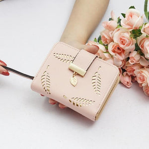 New Women Wallets Short Wallet Ladies Zipper Buckle