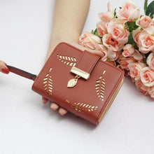 Load image into Gallery viewer, New Women Wallets Short Wallet Ladies Zipper Buckle