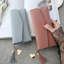 Load image into Gallery viewer, Fashion Womens Wallets Simple Zipper Purses