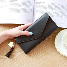 Load image into Gallery viewer, Fashion Womens Wallets Simple Zipper Purses