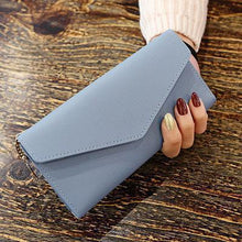 Load image into Gallery viewer, Fashion Womens Wallets Simple Zipper Purses