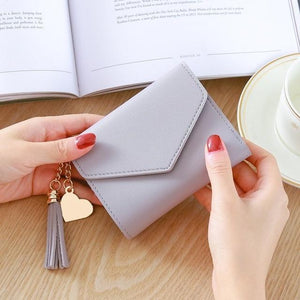 Fashion Womens Wallets Simple Zipper Purses