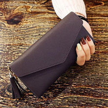 Load image into Gallery viewer, Fashion Womens Wallets Simple Zipper Purses