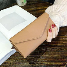 Load image into Gallery viewer, Fashion Womens Wallets Simple Zipper Purses