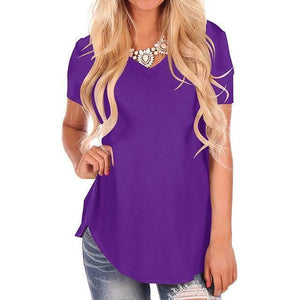 Plus Size 5XL Summer T Shirt Women Short Sleeve