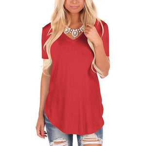 Plus Size 5XL Summer T Shirt Women Short Sleeve