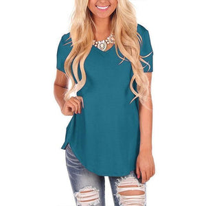 Plus Size 5XL Summer T Shirt Women Short Sleeve