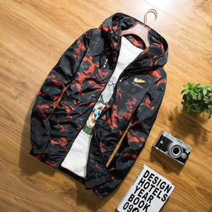 New 2019 Autumn winter jacket men thin jackets men casual lover jacket hip hop windbreaker hooded jacket coat zipper parka men