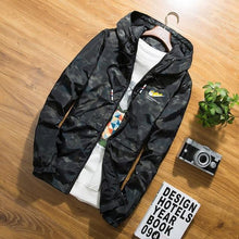 Load image into Gallery viewer, New 2019 Autumn winter jacket men thin jackets men casual lover jacket hip hop windbreaker hooded jacket coat zipper parka men