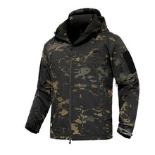 Load image into Gallery viewer, Men&#39;s Army Camouflage Jacket and Coat Military Tactical Jacket Winter Waterproof Soft Shell Jackets Windbreaker Hunt Clothes