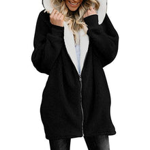 Load image into Gallery viewer, Women&#39;s Jackets Winter Coat Women Cardigans Ladies Warm Jumper Fleece Faux Fur Coat Hoodie Outwear manteau Femme Plus size 5XL