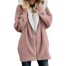 Load image into Gallery viewer, Women&#39;s Jackets Winter Coat Women Cardigans Ladies Warm Jumper Fleece Faux Fur Coat Hoodie Outwear manteau Femme Plus size 5XL